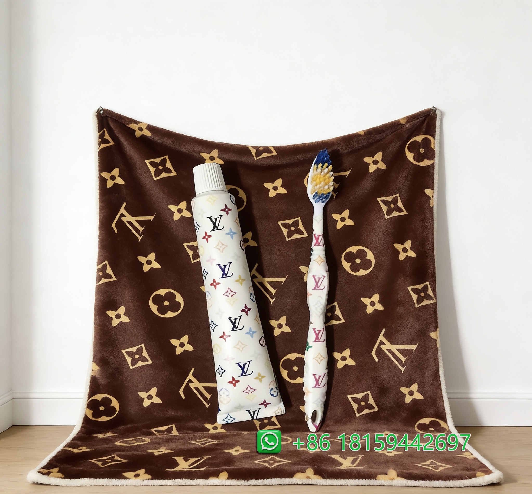 Louis Vuitton Throw Blankets